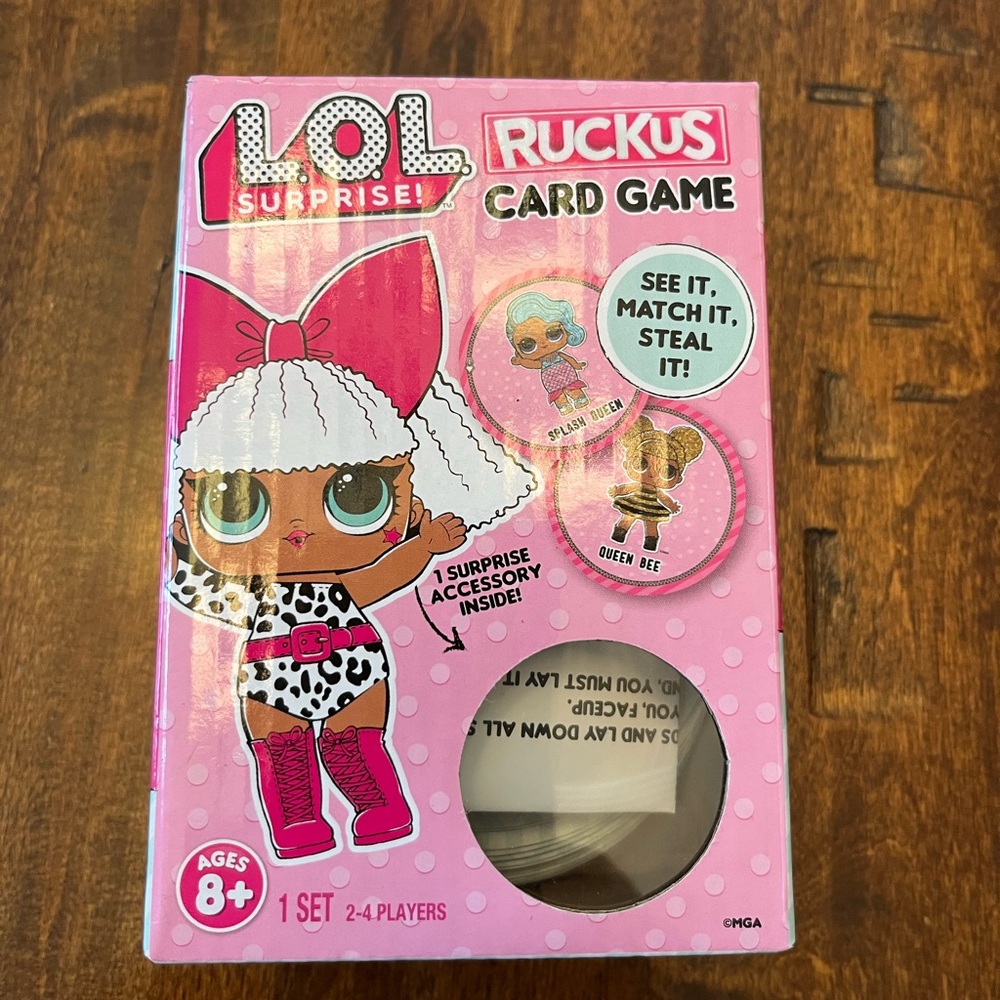 LOL Surprise Ruckus Card Game